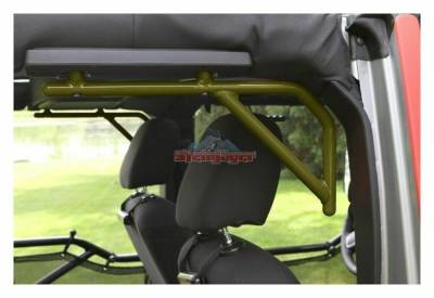 Steinjager - Steinjager Rear Rigid Style Grab Handles-Locas Green for Jeep JK 4DR J0041236