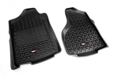Rugged Ridge - Rugged Ridge 82902.30 Front Floor Liner Set for 2012.5-up Ford F250/F350 SD