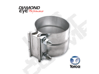 Diamond Eye Performance - Diamond Eye L40SA Clamp Torca Lap Joint Clamp 4" 304 Stainless Steel
