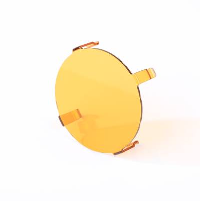 Rugged Ridge - Rugged Ridge 3.5" Round LED Light Cover-Each Amber 15210.68