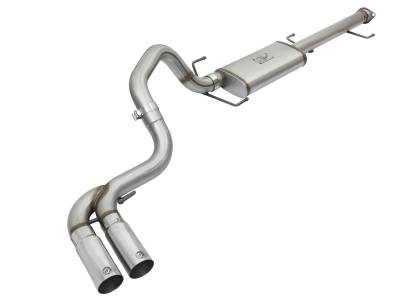 aFe Power - aFe Power Rebel 3" Cat-Back Stainless Steel Exhaust Kit 49-46030-P