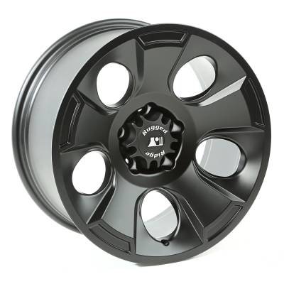 Rugged Ridge - Rugged Ridge Drakon 18x9 5x5.0 -12mm Black Matte 15302.02