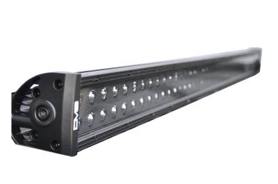 DV8 Offroad - DV8 Offroad BR50E300W3W 50" Dual Row Chrome LED Light Bar w/Black Bezel