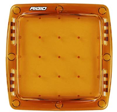 Rigid Industries - Rigid Industries Q-Series Lens Cover-Amber 103933