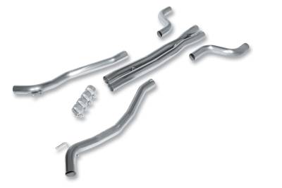 Borla - Borla 60512 X-Pipe 2.5" Stainless Steel Exhaust Crossover 10-15 Camaro SS/ZL1
