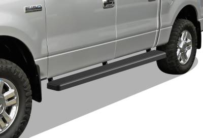 APS - APS iStep 6" Running Boards Black 04-08 Ford F150 Crew IB06FJD4B
