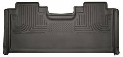 Husky Liners - Husky Liner X-act Contour 2nd Row Floor Liners-Cocoa F150/Super Duty 53450