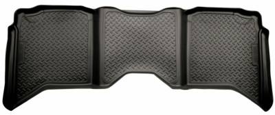 Husky Liners - Husky Liner Classic Series 2nd Row Floor Liners Black for Dodge Ram 60821