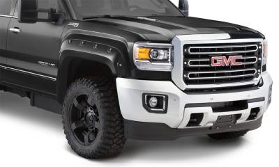Bushwacker - Bushwacker Pocket Style F/R Fender Flares-Painted GMC Sierra 1500 40974-34