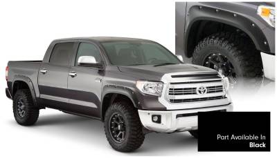 Bushwacker - Bushwacker Pocket Style F/R Fender Flares Black for Toyota Tundra 30918-33