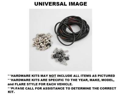 Bushwacker - Bushwacker PK1-20022 Bushwacker Hardware Kit for 20022-11 Ford Bronco