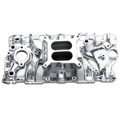 Edelbrock - Edelbrock 27011 Performer EPS Small Block Chevy Intake Manifold
