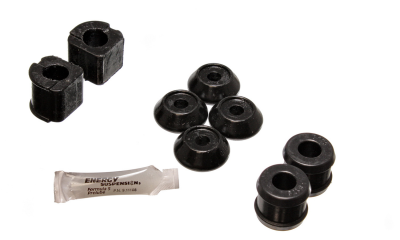Energy Suspension - Energy Suspension 15.5102G Sway Bar Bushing Set Front Polyurethane Black