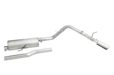 Gibson Performance Exhaust - Gibson Performance Single Cat-Back Exhaust System Stainless 617409