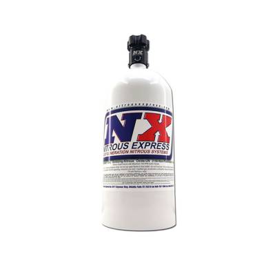 Nitrous Express - Nitrous Express 11050 5lb Nitrous Bottle w/Lightning 45 Bottle Valve