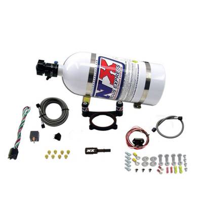 Nitrous Express - Nitrous Express 20948-10 Nx Nitrous Oxide System Kit 5.0L Coyote 4V TB Plate