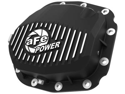 aFe Power - aFe 46-71180B Black Pro Series Aluminum Rear Differential Cover 15-23 F150