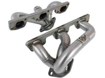 aFe Power - aFe Power 48-48023 Twisted Steel 1.5" Shorty Headers for 07-11 Jeep Wrangler