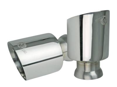 aFe Power - aFe Power OEM IN/4.5" OUT Bolt-On Polished Stainless Exhaust Tips 49C32068-P