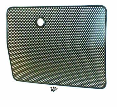 Rugged Ridge - Rugged Ridge 11213.01 Radiator Bug Shield Black for 87-95 Jeep Wrangler YJ
