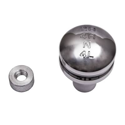 Rugged Ridge - Rugged Ridge 11420.24 Billet Transfer Case Knob Aluminum for Jeep Wrangler