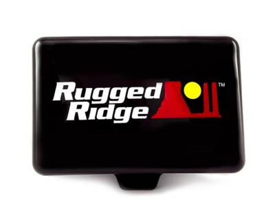 Rugged Ridge - Rugged Ridge 15210.55 5" x 7" Rectangular Off Road Light Cover Black
