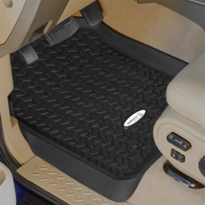 Rugged Ridge - Rugged Ridge TL-82902.31 Front Floor Liners Black Tread Lightly Ford F150