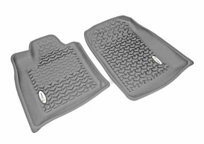 Rugged Ridge - Rugged Ridge TL-14920.29 Front Floor Liners Gray Tread Lightly