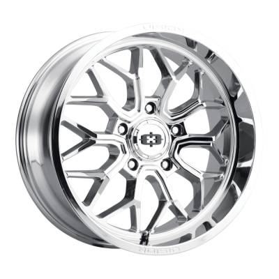 Vision Wheel - Vision Wheels 402 Riot 20x10 5x5.5 -25mm Chrome 402-20085C-25