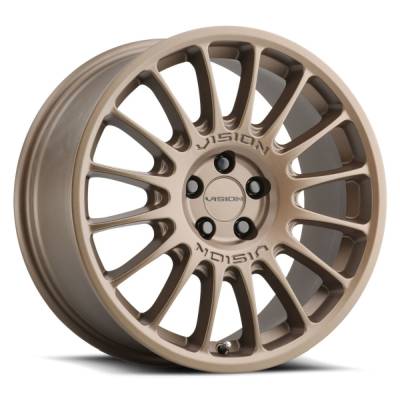 Vision Wheel - Vision Wheels 477 Monaco 17x7 5x112 38mm Bronze Matte 477-7745BZ38