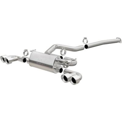 MagnaFlow Exhaust Products - MagnaFlow 16824 Street Series Stainless Cat-Back System for 08-14 Subaru Impreza