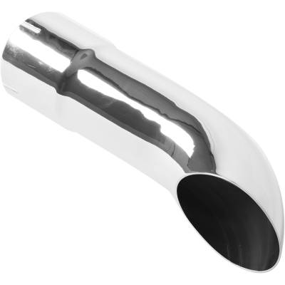 MagnaFlow Exhaust Products - MagnaFlow 35180 Single Polished Exhaust Tip 3" Inlet/3" Outlet Round