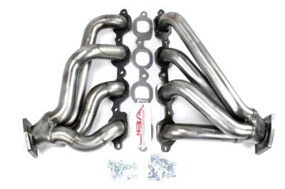 JBA Racing Headers - JBA Headers 1.75" Shorty Stainless Headers-Raw 16-21 Camaro 6.2L 1818S