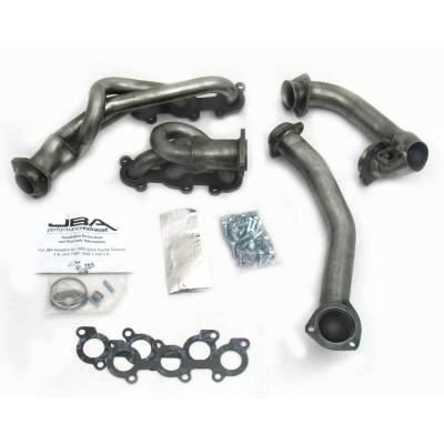 JBA Racing Headers - JBA Headers 1.5" Shorty Stainless Headers-Raw for 3.4L 2032S