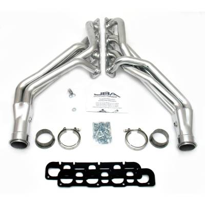 JBA Racing Headers - JBA Headers 6965SJS Header 1 for LT SS Chllngr/Chrgr/300/Mgnm 6.1/6.4 Slvr Crmc
