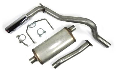JBA Racing Headers - JBA Headers Single 2.5" Cat-Back Exhaust System for 16-21 Tacoma 40-9021