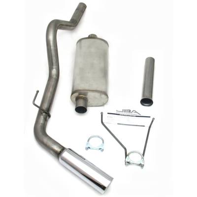 JBA Racing Headers - JBA Headers Single 2.5" Cat-Back Exhaust System for 00-06 Toyota Tundra 40-9014