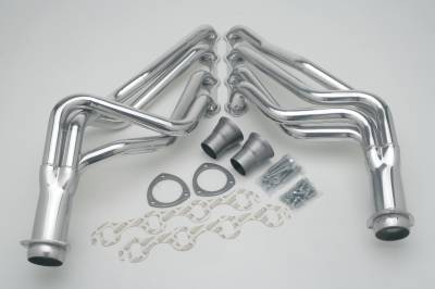Hedman Hedders - Hedman 88306 Silver Long-Tube Headers 64-73 Mustang/Cougar Factory 260-351W