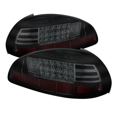 Spyder Auto - Spyder Auto 5078230 LED Taillights Black/Smoke 97-03 Pontiac Grand Prix