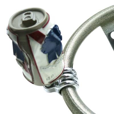 American Shifter Company - American Shifter ASCBN00015 Crushed Beer Can Suicide Brody Knob