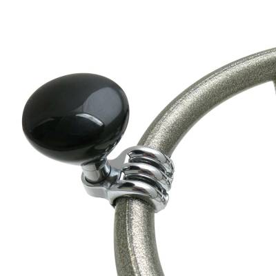 American Shifter Company - American Shifter ASCBN10002 Black Retro Series Suicide Brody Knob Opaque