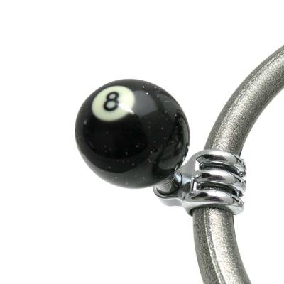 American Shifter Company - American Shifter ASCBN03018 Black 8 Ball Suicide Brody Knob