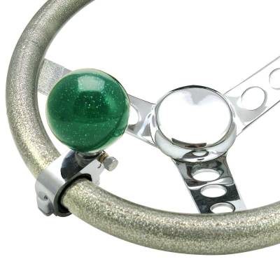 American Shifter Company - American Shifter ASCBA08007 Green Old Skool Series Suicide Brody Knob