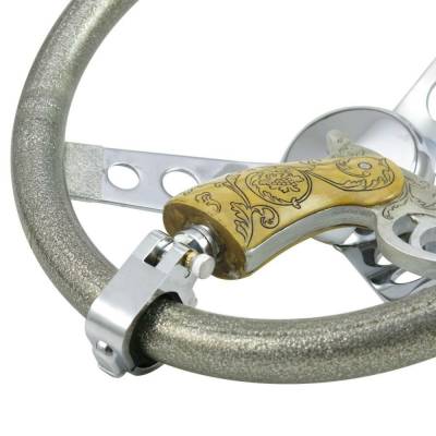 American Shifter Company - American Shifter ASCBA00031 Quick Draw Pistol Grip Custom Suicide Brody Knob