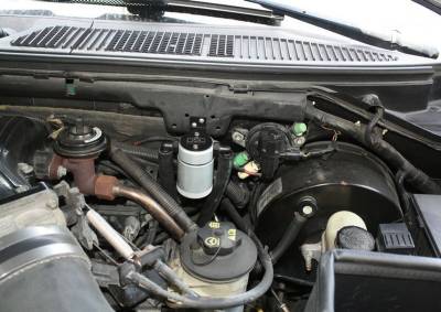 J&L Oil Separator Co - J&L Oil Separator 3.0 Driver Side Mounted Oil Separator Silver 3027D-C