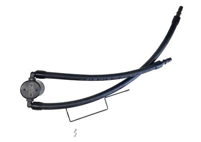 J&L Oil Separator Co - J&L Oil Separator 3.0 Passenger Side Mounted Oil Separator Black 3066P-B