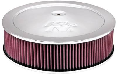 K&N - K&N 60-1290 Round Air Filter Assembly