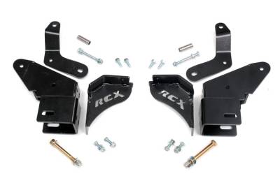 Rough Country Suspension Systems - Rough Country 1627 Control Arm Drop Bracket Kit 4.5"-6.5" for Jeep Cherokee XJ