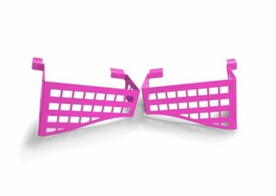 Steinjager - Steinjager Wheel Well Storage Baskets-Hot Pink for Wrangler JK 4DR J0053796