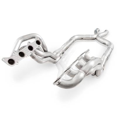 Stainless Works - Stainless Works SM11HORX SP Ford Mustang GT 11-14 Headers 1-7/8" Off-Road X-Pipe